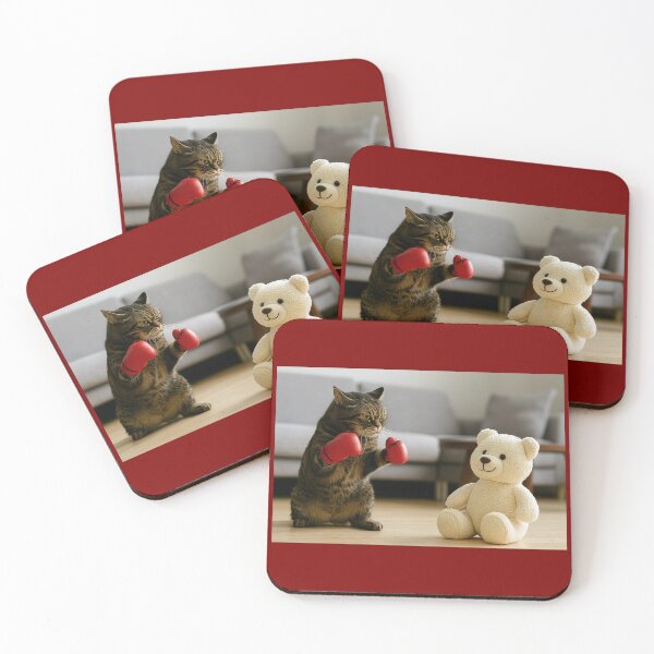 Item preview, Grumpy Cat, (Catsius Clay) Puts on Boxing Gloves designed and sold by Tridentulus.