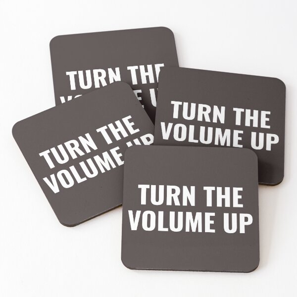 Item preview, Turn The Volume Up  Amplify Your Voice, Make a Statement designed and sold by faridman.