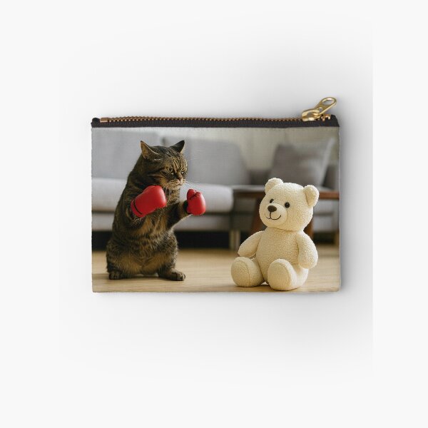 Item preview, Grumpy Cat, (Catsius Clay) Puts on Boxing Gloves designed and sold by Tridentulus.