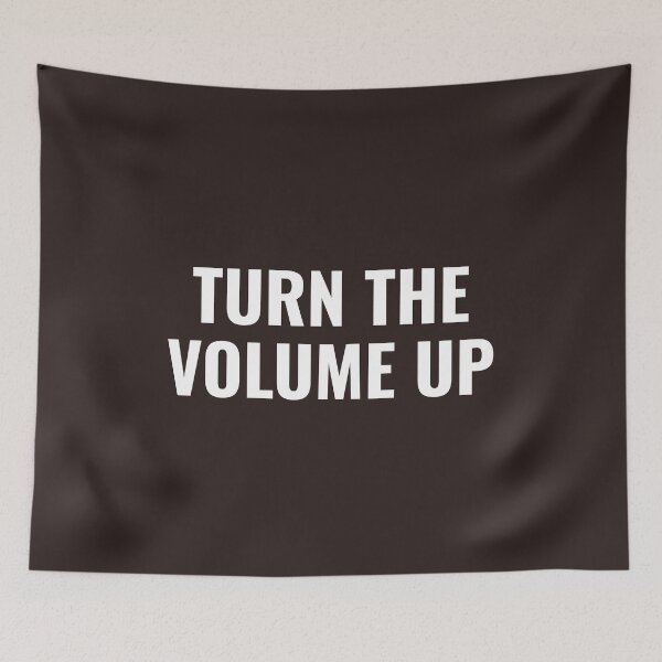Item preview, Turn The Volume Up  Amplify Your Voice, Make a Statement designed and sold by faridman.