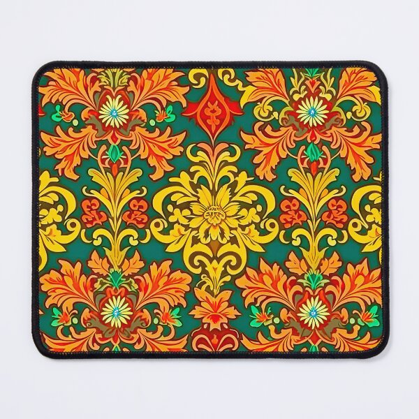 Item preview, Morris-Inspired Damask Botanical Opulence designed and sold by LanaGustavsson.