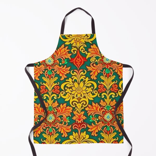 Item preview, Morris-Inspired Damask Botanical Opulence designed and sold by LanaGustavsson.