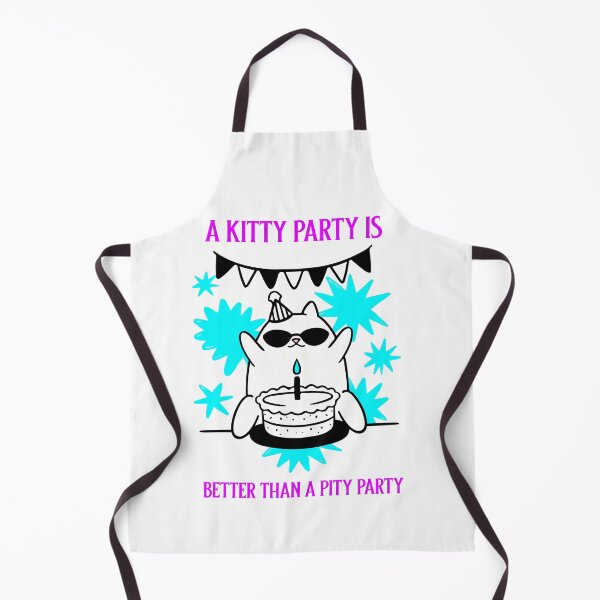 Item preview, A Kitty Party Is Better Than a Pity Party designed and sold by SavvyVacationer.