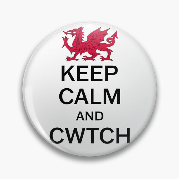 Item preview, Welsh Red Dragon Pride - Keep Calm and Cwtch designed and sold by Jesabee Designs.