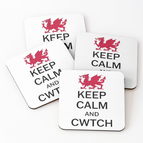 Item preview, Welsh Red Dragon Pride - Keep Calm and Cwtch designed and sold by Jesabee Designs.