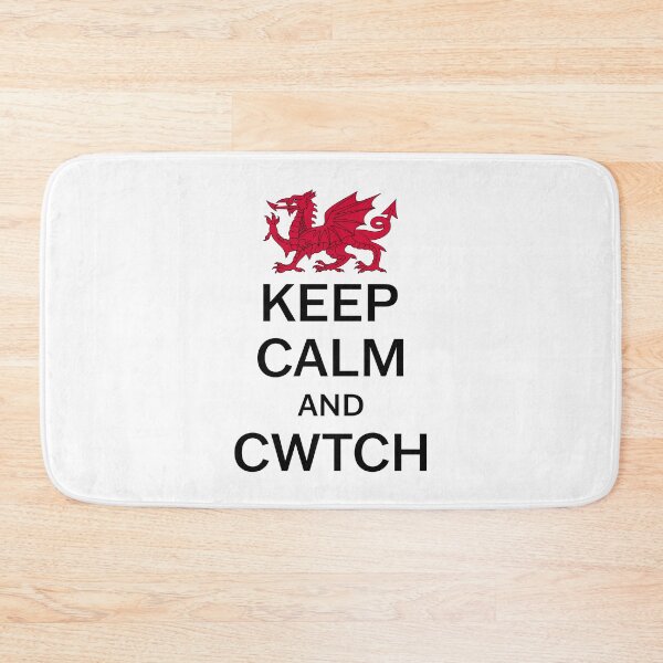 Item preview, Welsh Red Dragon Pride - Keep Calm and Cwtch designed and sold by Jesabee Designs.