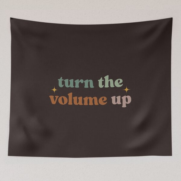 Item preview, Turn The Volume Up  Amplify Your Voice, Make a Statement designed and sold by faridman.