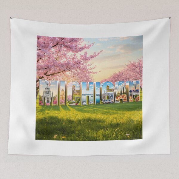 Item preview, Michigan State Promotion Print designed and sold by Lichentroupe63.