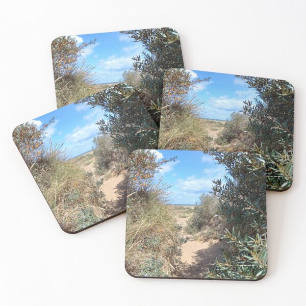 Item preview, Path through the sand dunes to the sea. designed and sold by claireseyeview.