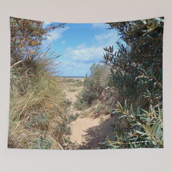 Item preview, Path through the sand dunes to the sea. designed and sold by claireseyeview.