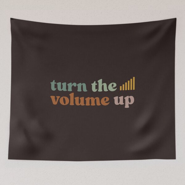 Item preview, Turn The Volume Up  Amplify Your Voice, Make a Statement designed and sold by faridman.
