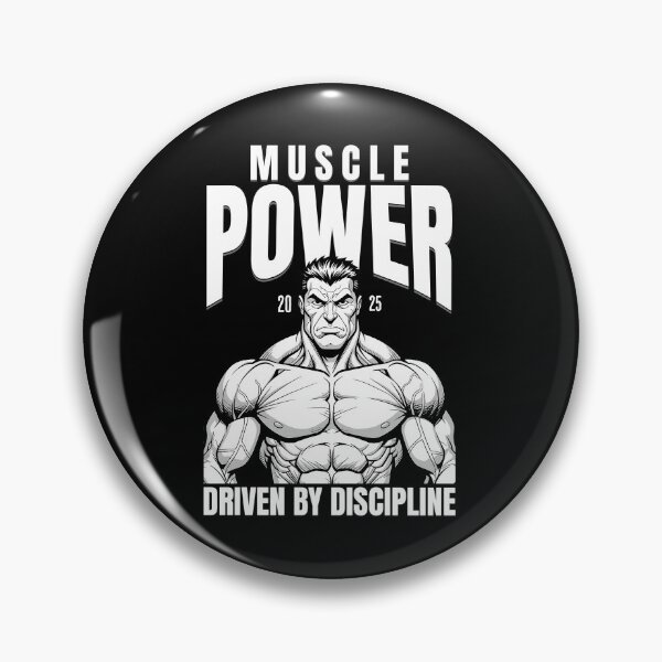 Item preview, Muscle Power Driven by Discipline  designed and sold by GraphicTeeHubs.