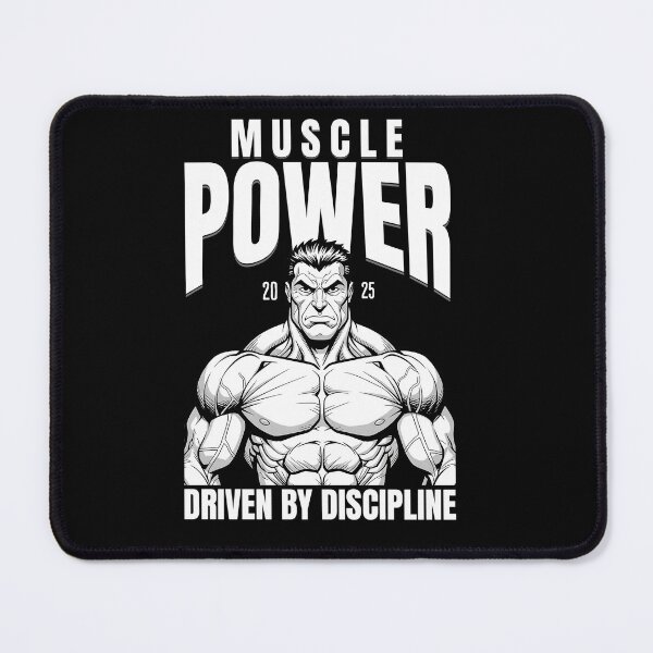Item preview, Muscle Power Driven by Discipline designed and sold by GraphicTeeHubs.