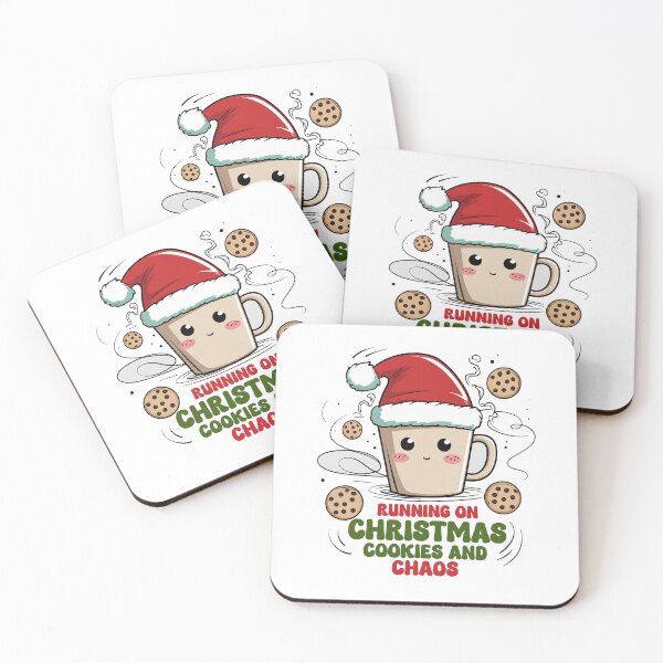 Item preview, Running On Christmas Cookies And Chaos T-Shirt designed and sold by Seasoned Chaos.