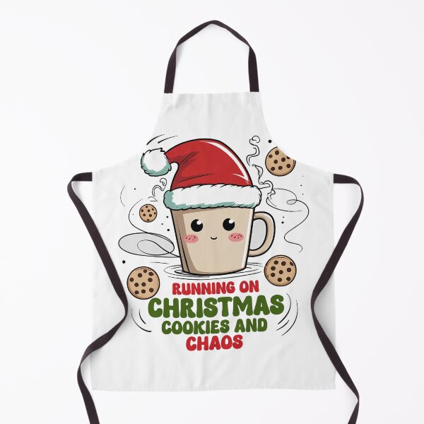 Item preview, Running On Christmas Cookies And Chaos T-Shirt designed and sold by Seasoned Chaos.