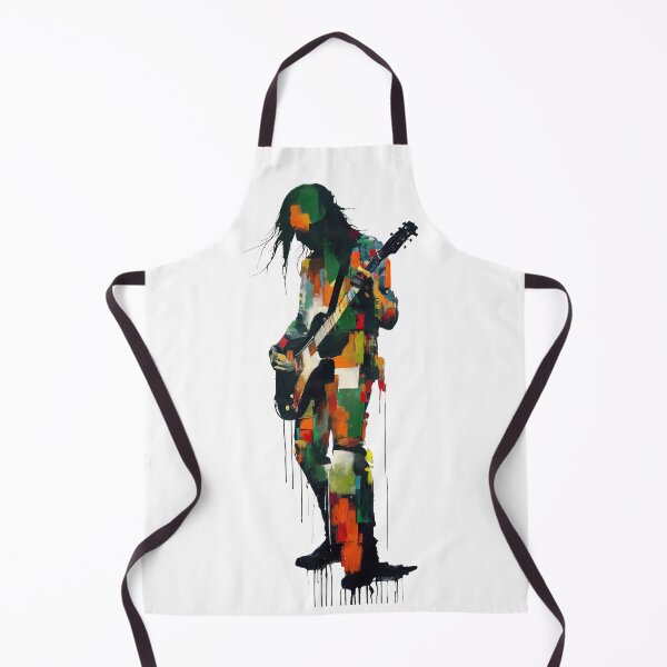 Item preview, Abstract Guitarist Silhouette designed and sold by caracatita75.