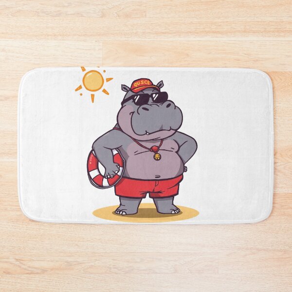 Item preview, Hippo Lifeguard – Keeping It Cool ?? designed and sold by MzulhilmiZam.