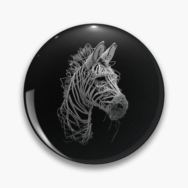 Item preview, Wireframe Zebra Illustration designed and sold by caracatita75.