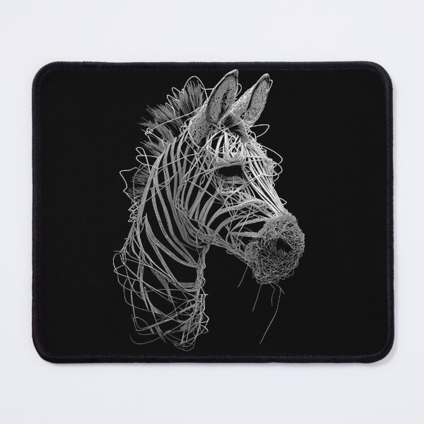 Item preview, Wireframe Zebra Illustration designed and sold by caracatita75.