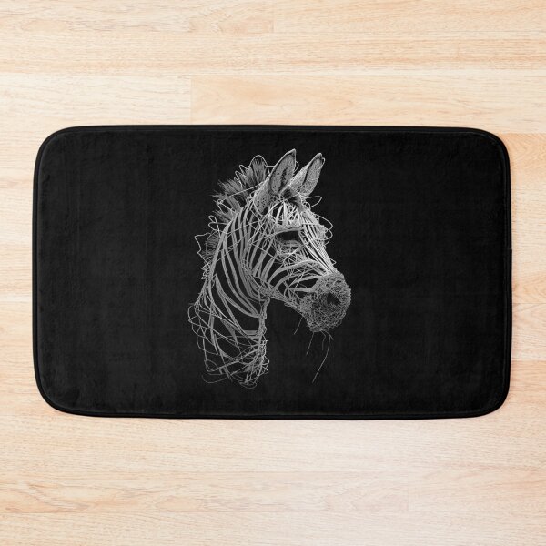 Item preview, Wireframe Zebra Illustration designed and sold by caracatita75.