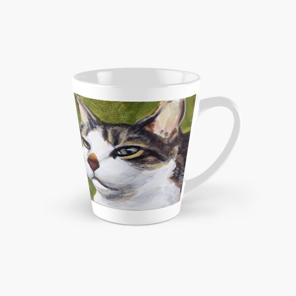 Item preview, Baxter the green-eyed cat designed and sold by rontaylorcrouch.