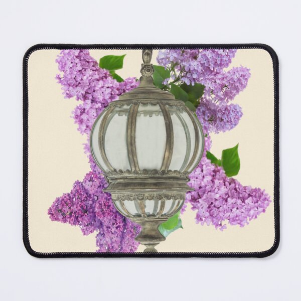 Item preview, vintage Lantern in lilak designed and sold by AgArtD.