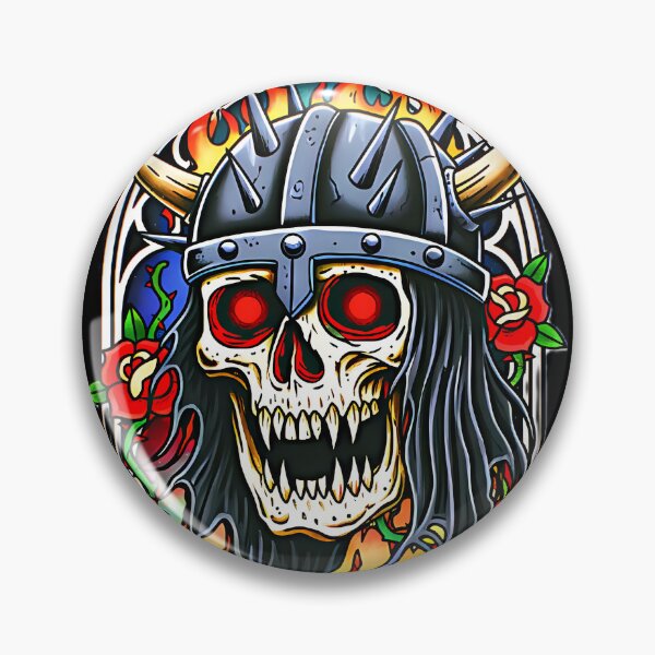 Item preview, Viking Skull in Agony designed and sold by CoffinsArt.