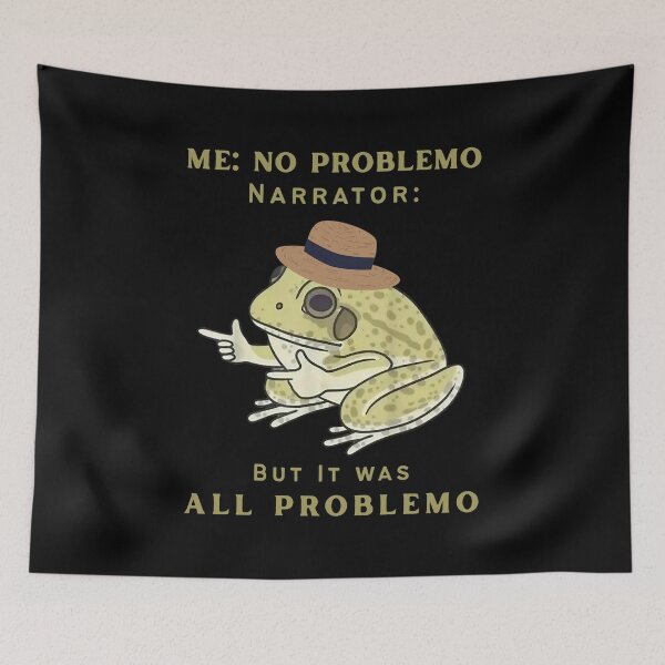 Item preview, me no problemo frog meme designed and sold by Grace-Cop.