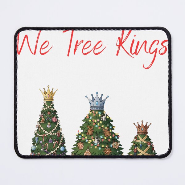 Item preview, We Tree Kings – Funny Christmas Tree Design designed and sold by Marks-DesignsUK.