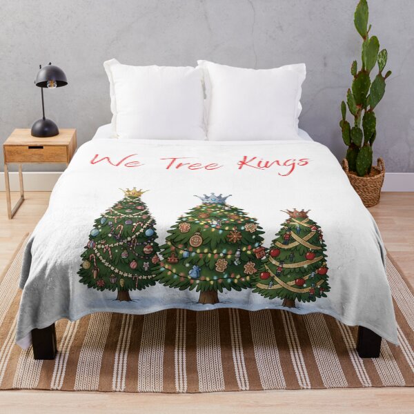 Item preview, We Tree Kings – Funny Christmas Tree Design designed and sold by Marks-DesignsUK.