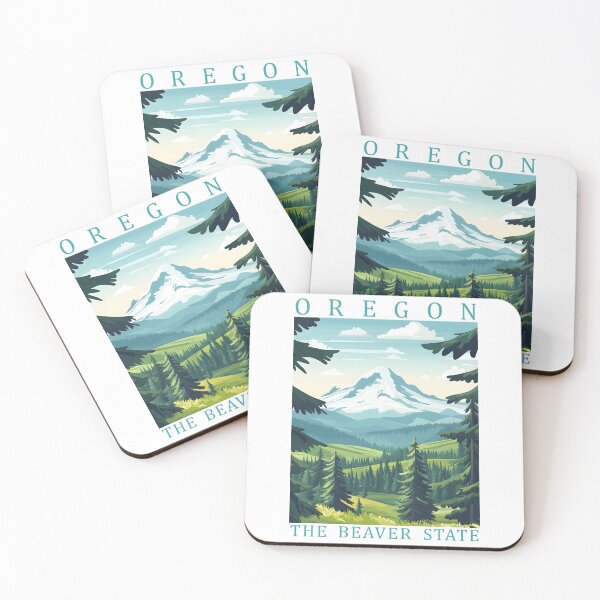 Item preview, 37 Oregon Travel Poster designed and sold by Lucy Goosy Art.