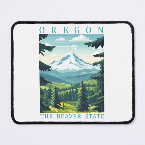Item preview, 37 Oregon Travel Poster designed and sold by Lucy Goosy Art.