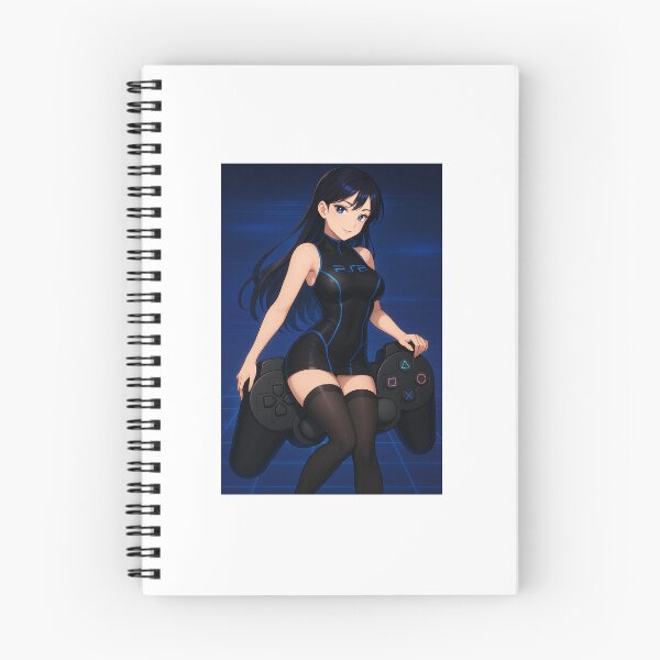 Item preview, Waifu PS2 Girl Girl Console Gamer designed and sold by ShidoArt.