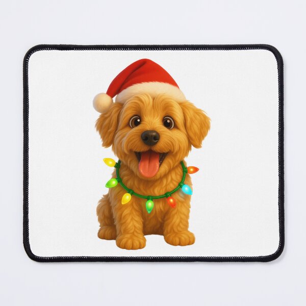 Artikelvorschau, Weihnachtlicher Soft Coated Wheaten Terrier entworfen und verkauft von Sillytoe.