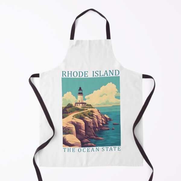 Item preview, 39 Rhode Island Travel Poster designed and sold by Lucy Goosy Art.