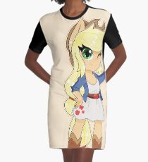 Apple Jack Graphic T-Shirt Dress