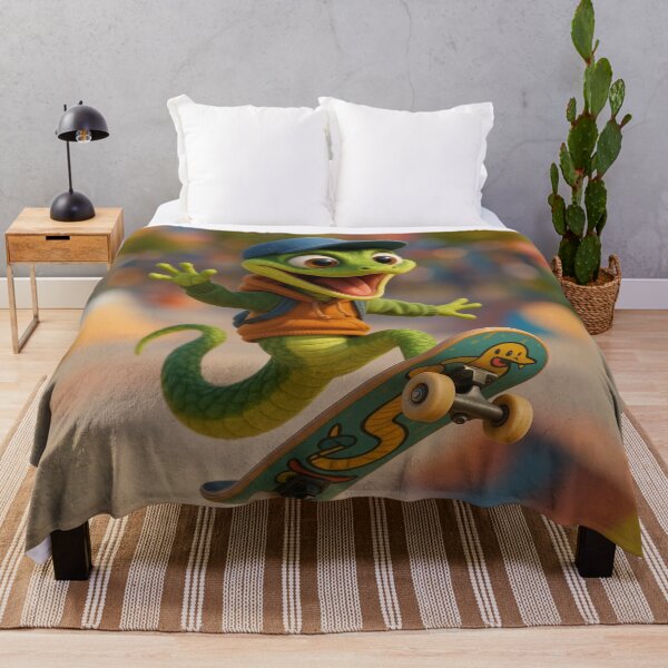 Item preview, Skater Bird Vine Snake designed and sold by Sillytoe.