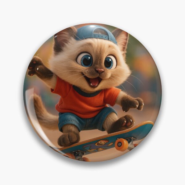 Item preview, Skater Birman Cat designed and sold by Sillytoe.