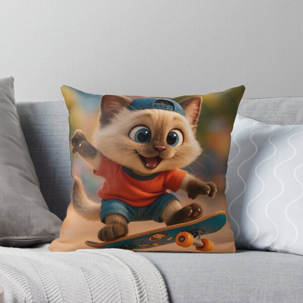 Item preview, Skater Birman Cat designed and sold by Sillytoe.