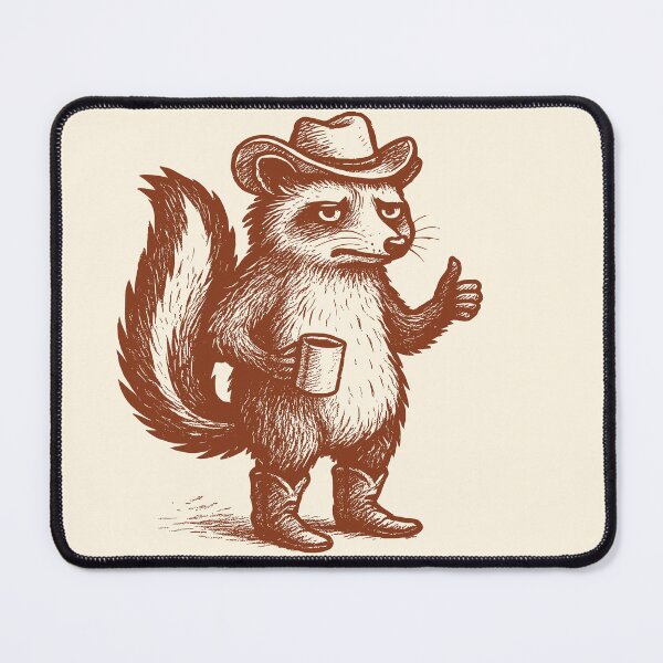 Item preview, Possibly Neurodivergent, Cowboy Raccoon designed and sold by SassCity.