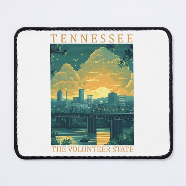 Item preview, 42 Tennessee Travel Poster designed and sold by Lucy Goosy Art.