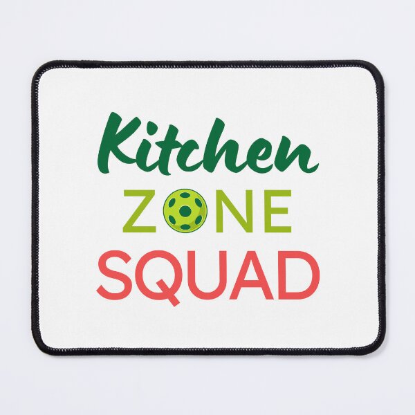 Item preview, Womens Retro Faded Funny Pickleball Humor Kitchen Zone Squad designed and sold by faridman.