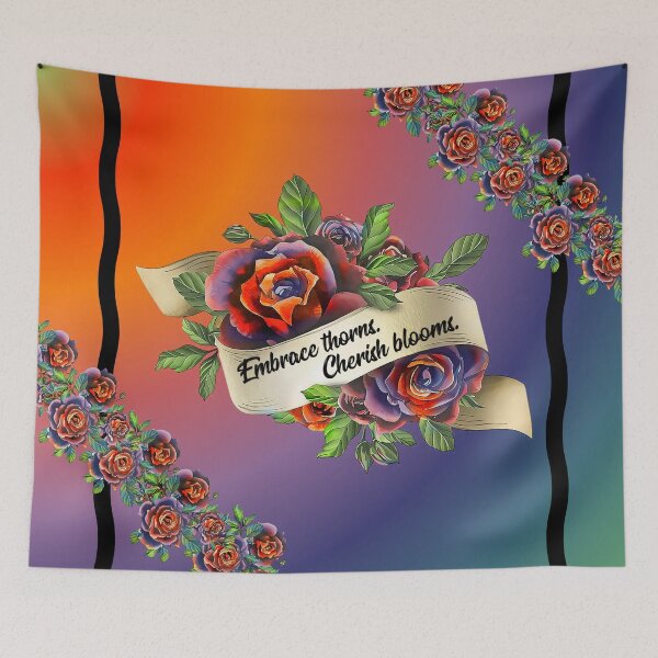 Item preview, Embrace Thorns - Cherish Blooms designed and sold by The Subbin' Sisters.