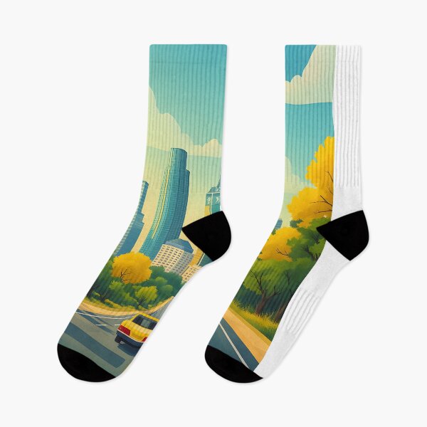 Item preview, 43 Texas Travel Poster designed and sold by Lucy Goosy Art.