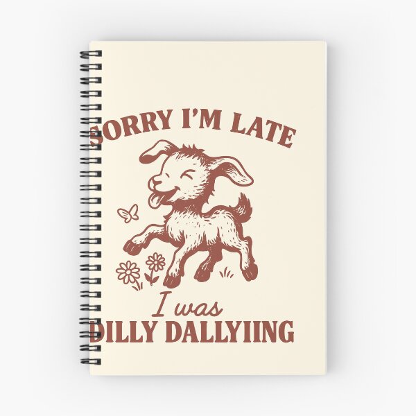 Item preview, Sorry I’m Late, I Was Dilly Dallying Baby Goat designed and sold by SassCity.