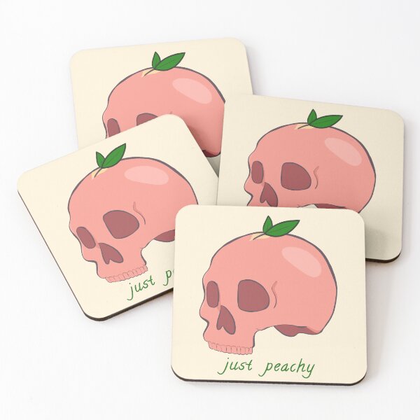 Item preview, Just Peachy Skull designed and sold by rornelson.