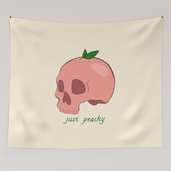 Item preview, Just Peachy Skull designed and sold by rornelson.