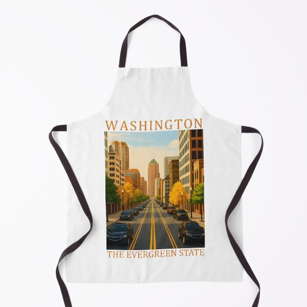 Item preview, 47 Washington Travel Poster designed and sold by Lucy Goosy Art.