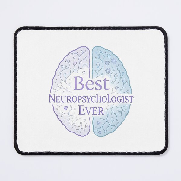 Item preview, Best Neuropsychologist Ever – Gift for Brain Scientists, Psychologists & Mental Health Professionals | Neuropsychology Art designed and sold by PureBrain.