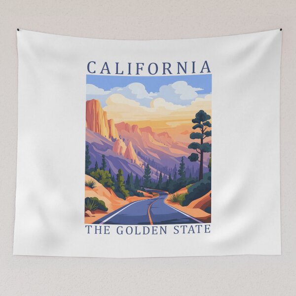 Item preview, 5 California Travel Poster designed and sold by Lucy Goosy Art.